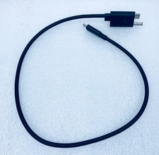 22" Thunderbolt 3 Black Cable AC USB-C To USB-C - Guaranteed To Work