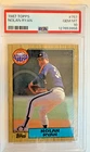 NOLAN RYAN~HOUSTON ASTROS~1987 TOPPS PSA-10 GEM-MT GRADED MLB BASEBALL CARD #757