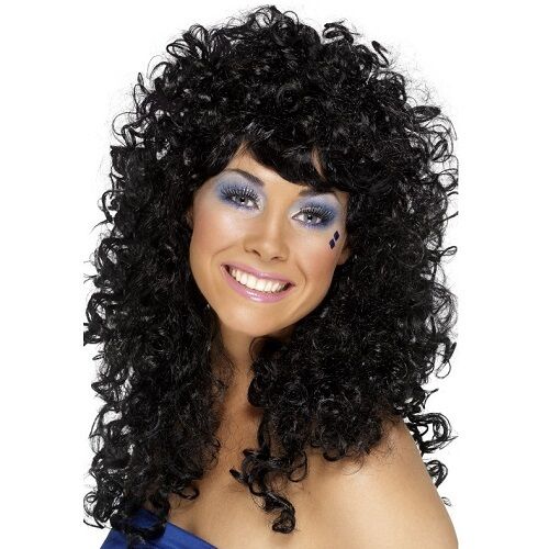 Boogie Babe Wig Adult Black Boogie Babe Wig Adult Black