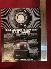 Bell  Howell Slide Cube System II Projector 1979 Print Ad - Great To Frame 