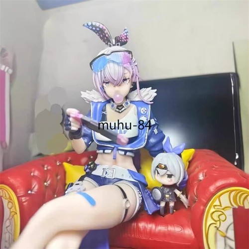 Statua Lupo Argento Honkai Star Rail Modello 23cm Action Figure Pvc Giocattolo da Collezione - Foto 9 di 12