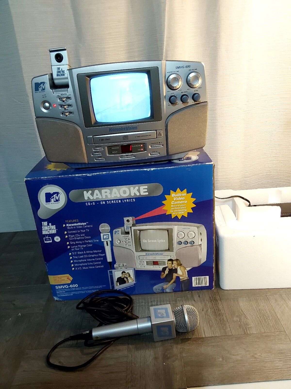 MTV Karaoke The Singing Machine Karaoke TV Works! Read Description