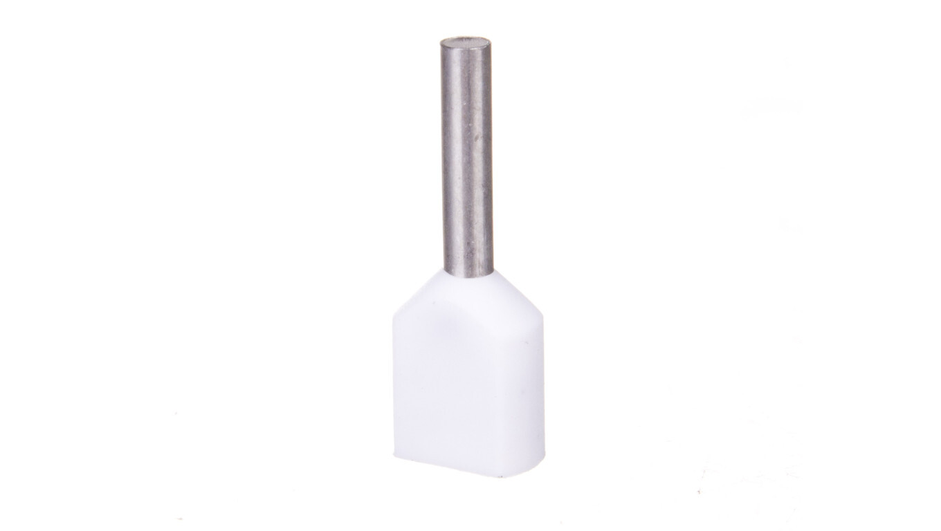 Insulated sleeve tip HI 2X0.5/8 DIN E08KH-02020100201 /500pcs/ /T2UK