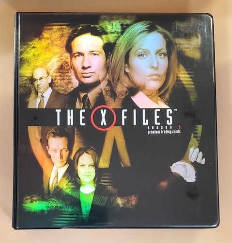 2003 Inkworks The X-Files Staffel 9 offizielles Sammelkartenalbum/Mappe