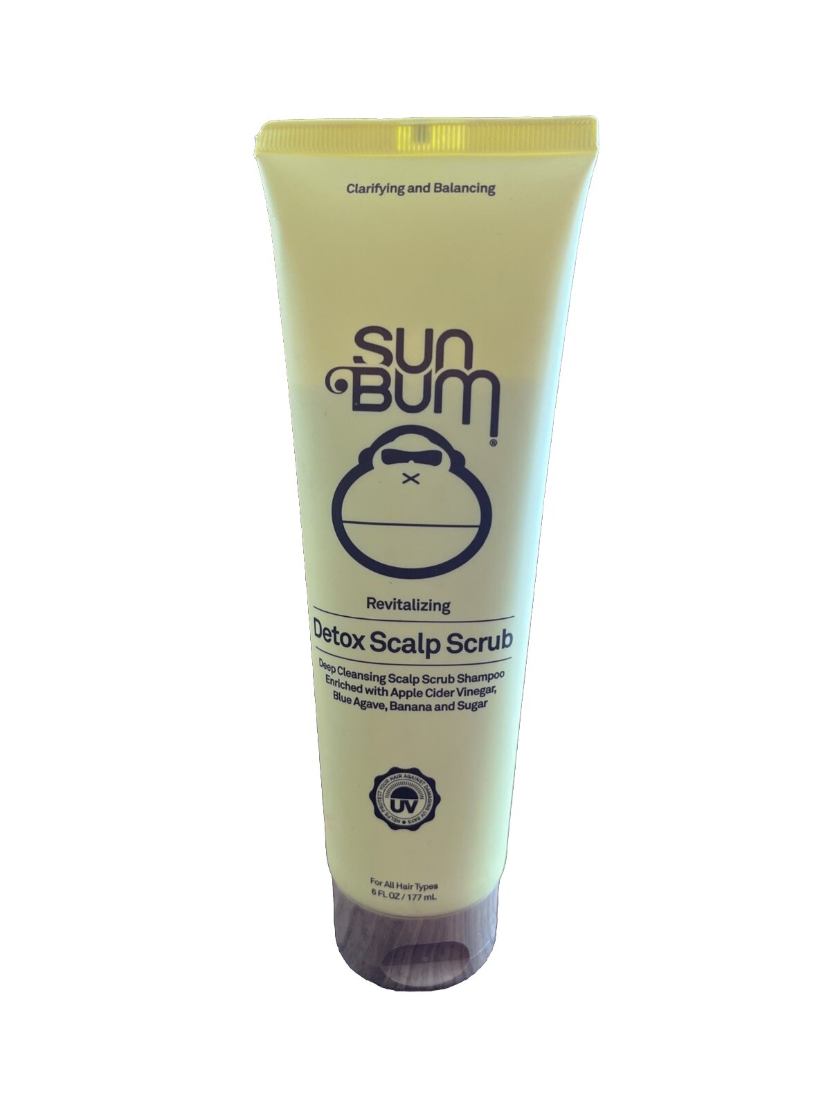 Sun Bum Revitalizing Detox Scalp Scrub  6 fl oz New
