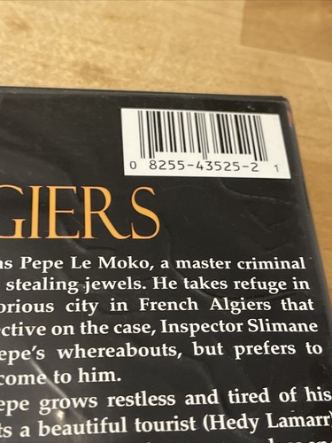 Algiers (DVD, 2001) Hedy Lamarr, Charles Boyer - Picture 4 of 7