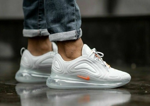 NIKE AIR MAX 720 SIZE UK 5.5 EUR 38.5 (CV1633 001)VPURE PLATINUM / CRIMSON  | eBay