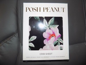 posh peanut monroe crib sheet