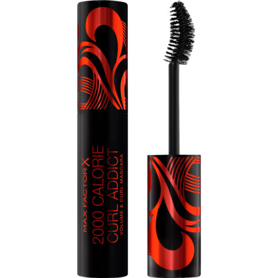 Max Factor 2000 Calorie Curl Addict Mascara Black OR Black Brown