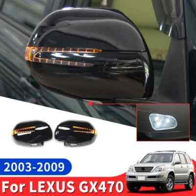 2003-2009 For Lexus GX470 Rear-View Mirror Shell Turn Signal Led Dynamic Light