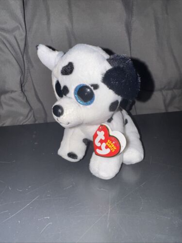Ty CATCHER Dalmatian Dog Beanie Babies 6" Velours Peluche Bean Peluche Jouet