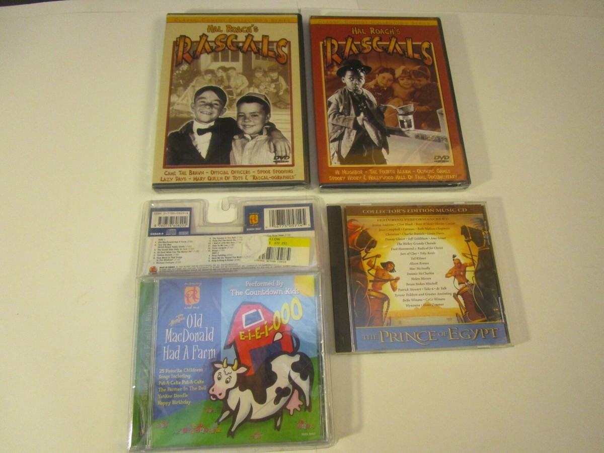 CHILDRENS LOT DVD'S + CD Old MacDonald Had a Farm by The Countdown