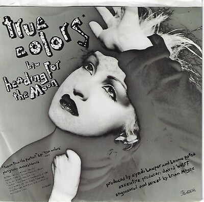 CYNDI LAUPER TRUE COLORS/HEADING FOR THE MOON USED 7