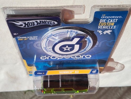 **RARE TOY FAIR '06 Exclusive Hot Wheels Dropstars Hummer H3, Spectra Green, NIP - Picture 9 of 10