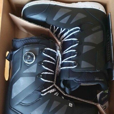 New Salomon Launch Lace STR8JKT BOA Snowboard Boots - UK size 9.5