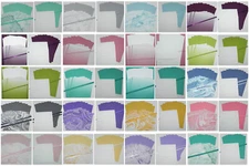 HOMBRE MARBLED 6X6 2 SETS DESIGNER PAPER A2 CARDSTOCK ENVELOPES STAMPIN UP