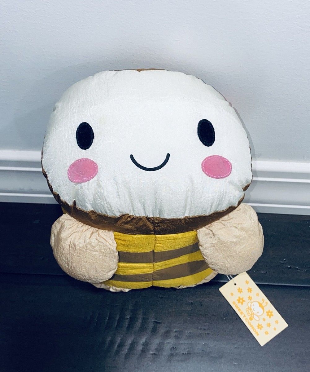 2001 Sanrio Sweet Coron Bee Plush Stuffed Animal Pillow Doll Toy