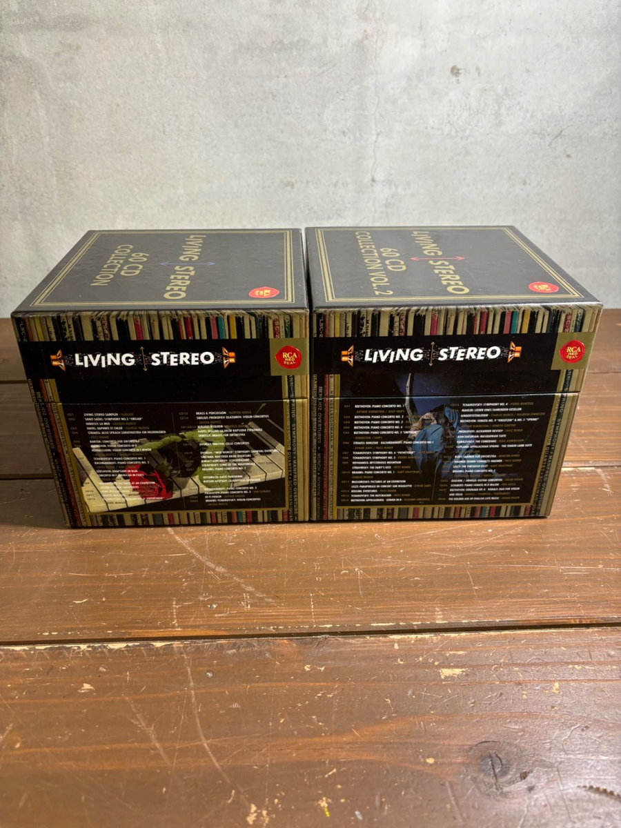 Living Stereo 60CD Collection Vol.1&vol.2 Limited Edition Living Stereo 60CD Collection Vol.1&vol.2 Limited Edition