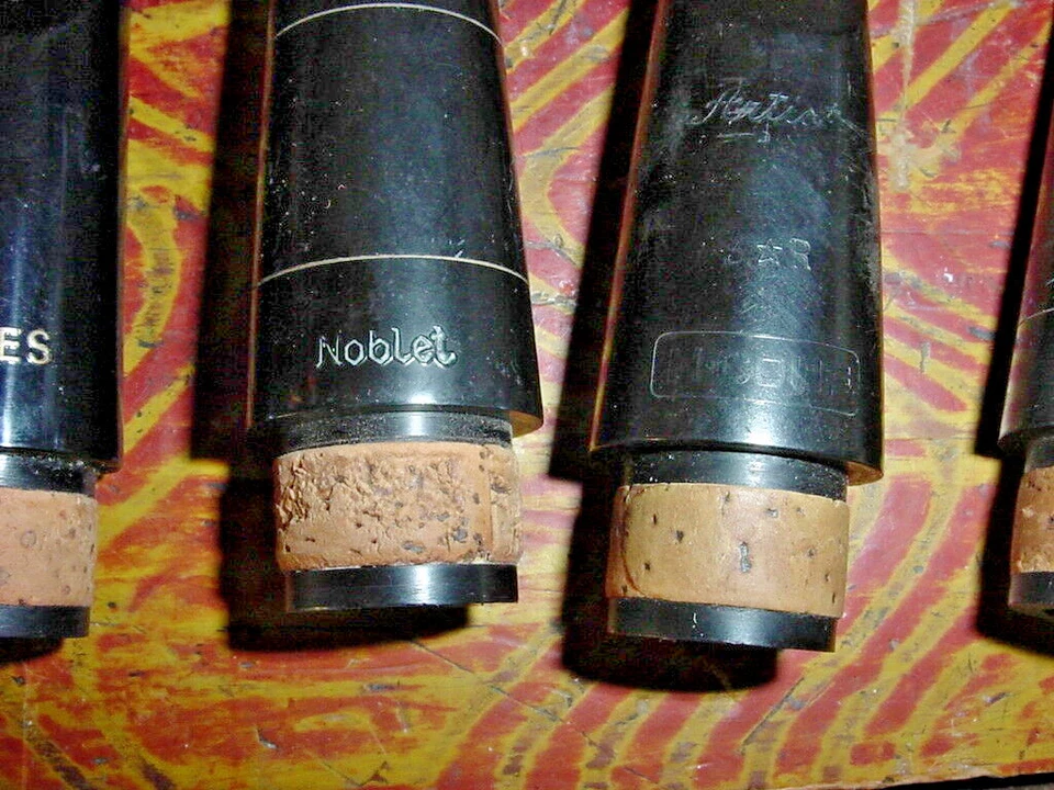 5 BOQUILLAS CLARINETE VINTAGE YAMAHA NOBLET HERMES ARTISTA H COUF NOBLET PARIS Foto 3 de 4