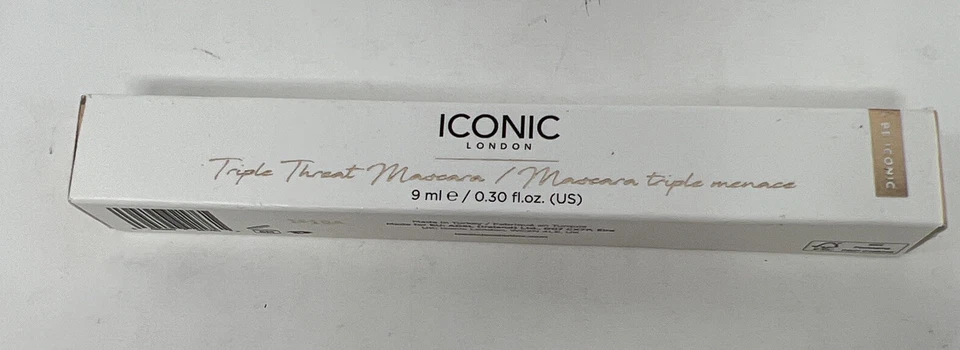 NIB  Black Iconic London Triple Threat 9 ml .030 fl oz  Mascara F1  X265 - Image 3 of 4