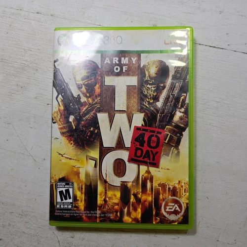 Army of Two: The 40th Day (Microsoft Xbox 360, 2010)