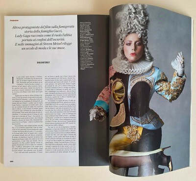 LADY GAGA * VOGUE ITALIA * NOVEMBER 2021 * HOUSE OF GUCCI * ELODIE