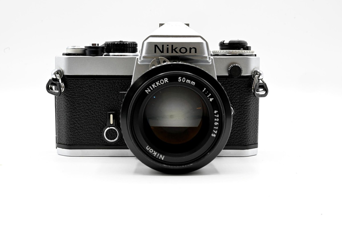☆完全動作☆美品　Nikon FE Ai 50mm F1.4 　＃278 Near MINT +++ ] Nikon FE Black SLR Film Camera Ai 50mm f/1.4