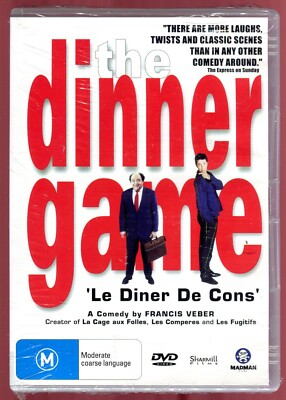 The Dinner Game (Le Diner De Cons) DVD French Comedy R4 Jacques Villeret