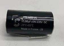 Solen Metalized Polypropylene film capacitor axial lead PPE-MKP-FC 10.0uf/630V