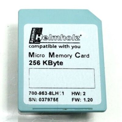 Helmholz Micro Memory Card 256KByte | HW:02 FW:1.20 | 700-953-8LH11