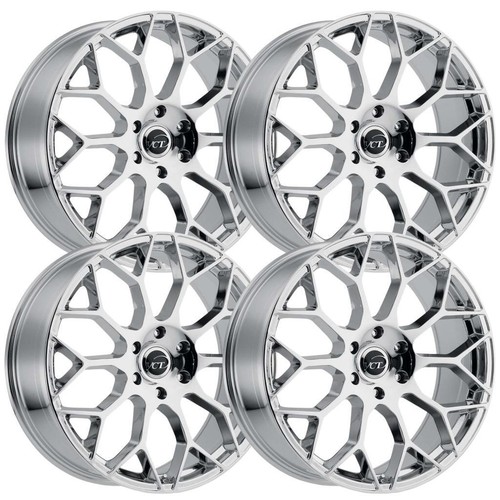 (Set-4) VCT V82 20x8.5 5x114.3 40mm Chrome wheels rims 20 Inch | eBay