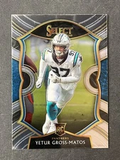 2020 Panini Select #94 Yetur Gross-Matos Carolina Panthers RC