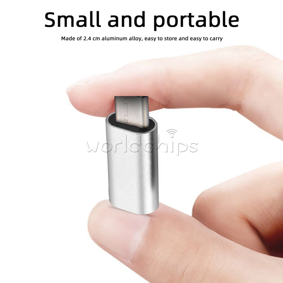 5pcs Micro USB to Type C Female Adapter Converter Adaptor For Android Phone - Image 4 of 4