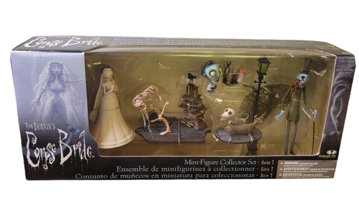 NEW*Tim Burton's Corpse Bride Mini-Figure Collector Set