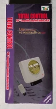 SEGA DREAMCAST TOTAL CONTROL PLAYSTATION CONTROLLER ADAPTER NEW WITH BOX