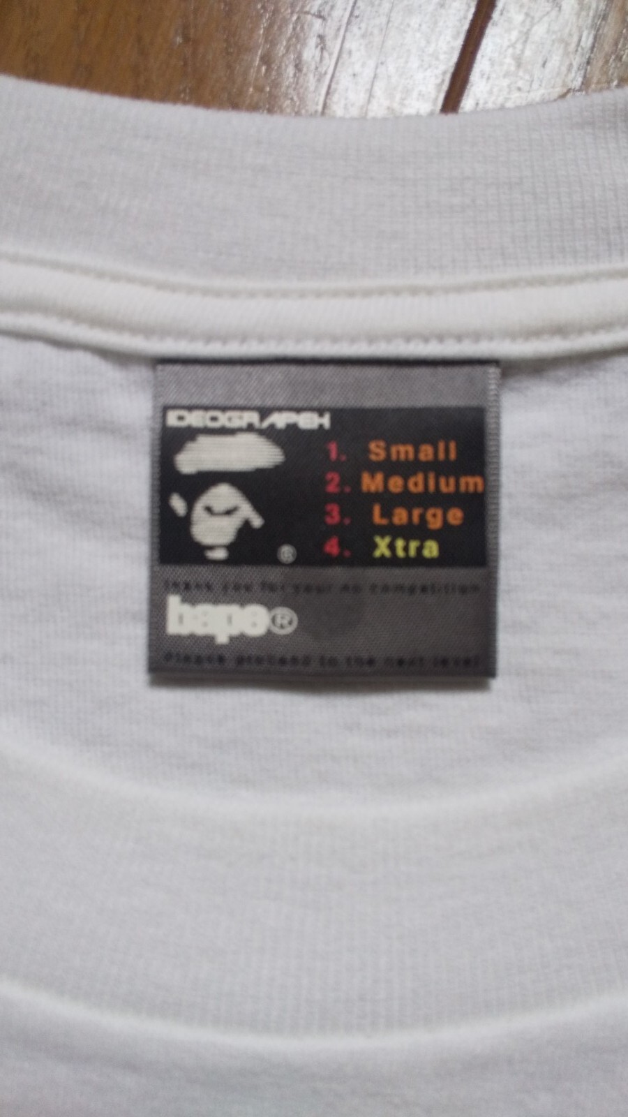 JAY-Z Ape THE BLUEPRINT T-shirt  XL 2 image 3