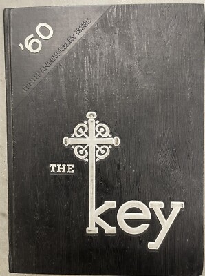 1960 ROANOKE CATHOLIC HIGH SCHOOL YEARBOOK, THE KEY, ROANOKE, VA