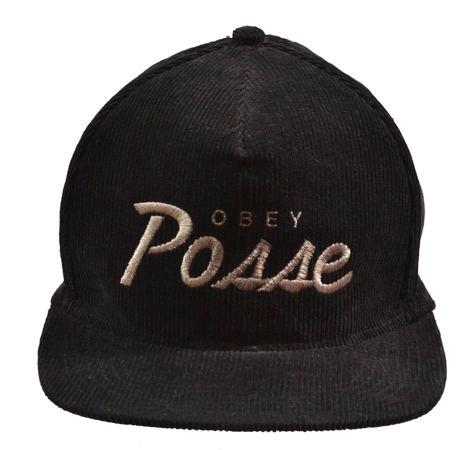 obey corduroy hat