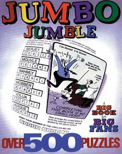 Jumbo Jumble(r): A Big Book for Big Fans by Tribune Media Services: New - Picture 1 of 1