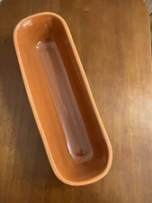 Terracotta for Himark Baguette Bowl Glazed Inside 