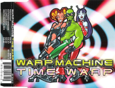 CD SINGLE Warp Machine Time Warp EFA