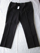 RALPH LAUREN 20W Woman Pants Connor Black Inseam 31" NEW TAG FLAW