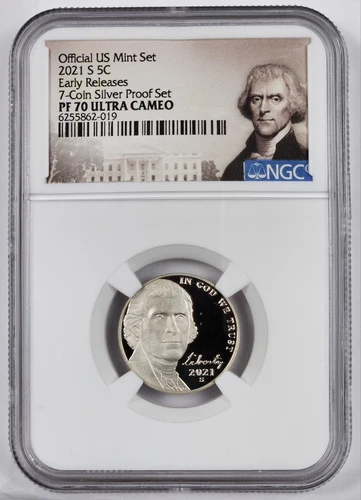 2021 S JEFFERSON NICKEL *** NGC PF-70 ULTRA CAMEO *** Early Release