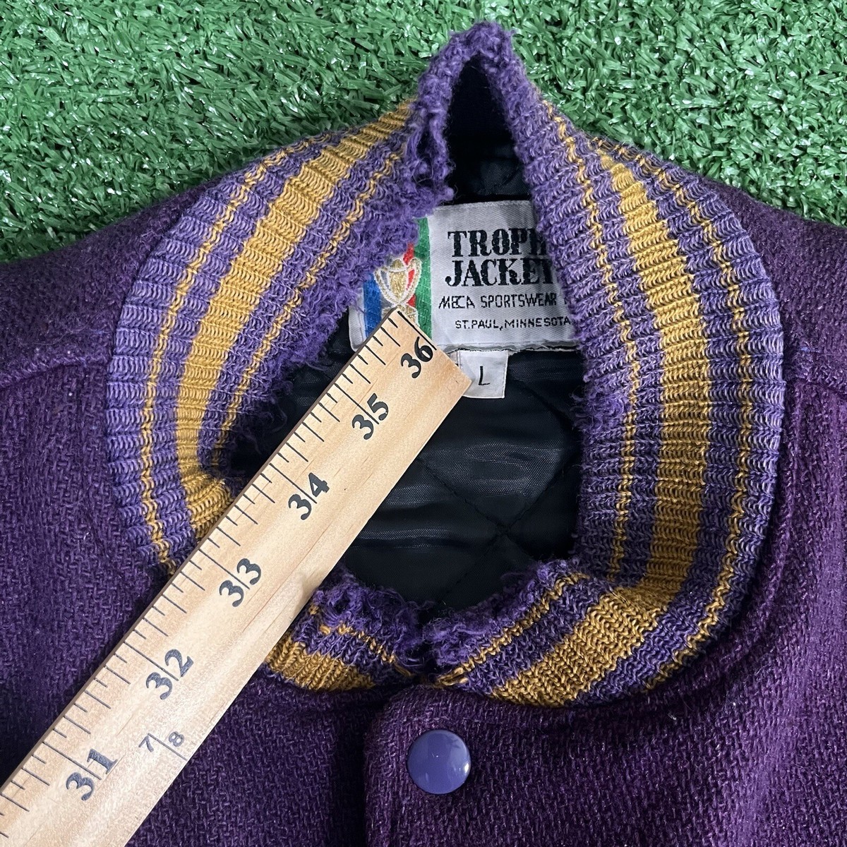 Vintage Trophy Jacket Northwestern State Varsity Letterman