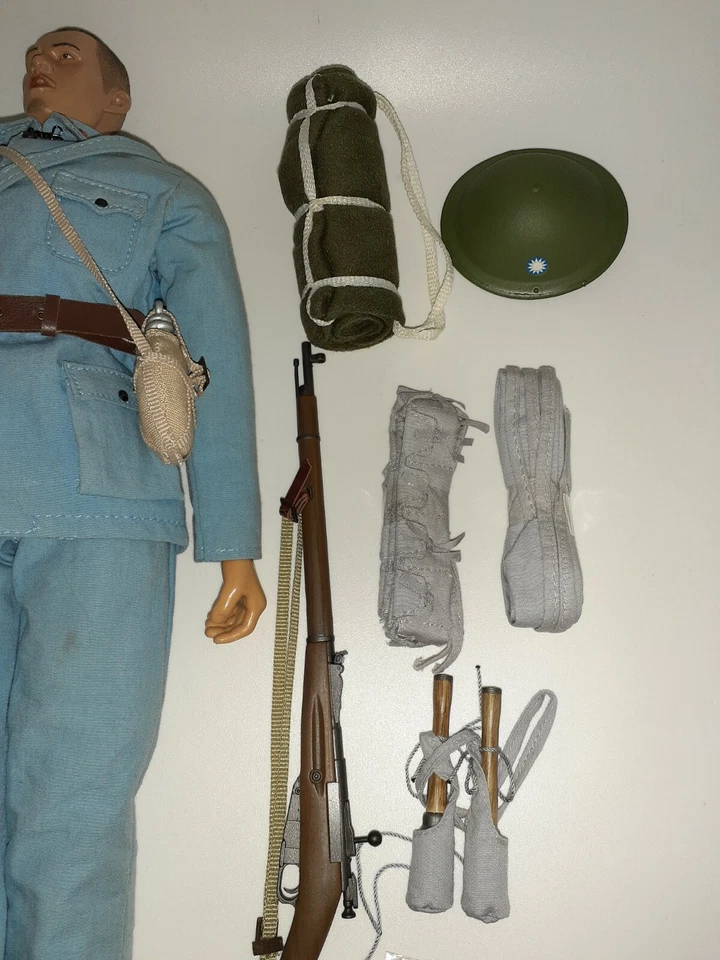 1/6 DID Infantería del 29º Ejército Chino Guerra Sino Japonesa Segunda Guerra Mundial Sin Base con Caja RARO Foto 4 de 4