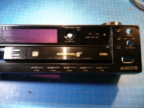 Sony RCD-W500C CD Changer Recorder Replacement Parts Front Face Panel Plate - Picture 3 of 6