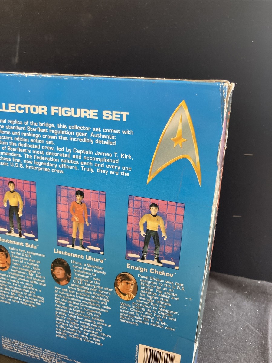 Classic Star Trek Bridge Crew Collector Figure Set 1993