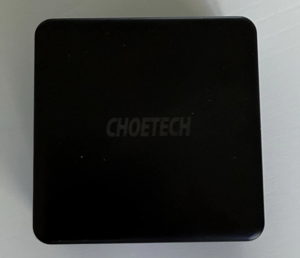 Carregador de parede de viagem CHOETECH 60W USB-C PD MacBook iPhone iPad Samsung Chromebook - Imagem 3 de 4