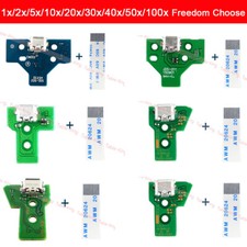 USB Power Charging Port PCB Cable for For PS4 Controllers JDS-001/011/040/055