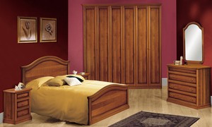 Klassisches Schlafzimmer Komplett Nussbaum Holzfurnier Massivholz Mobel Italien Ebay